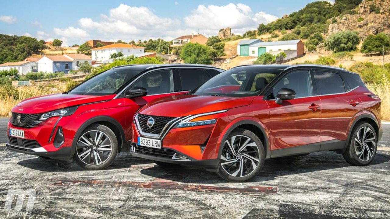 Peugeot 3008 y Nissan Qashqai