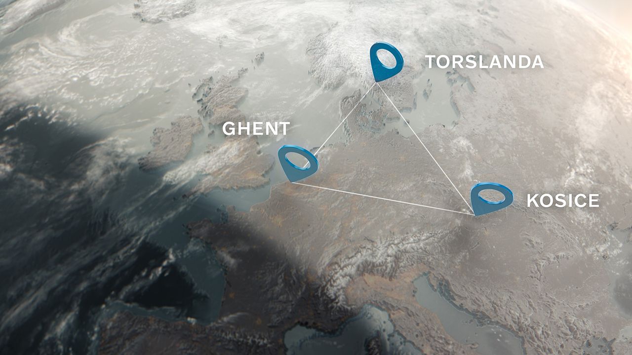 Fábricas de coches de Volvo en Europa