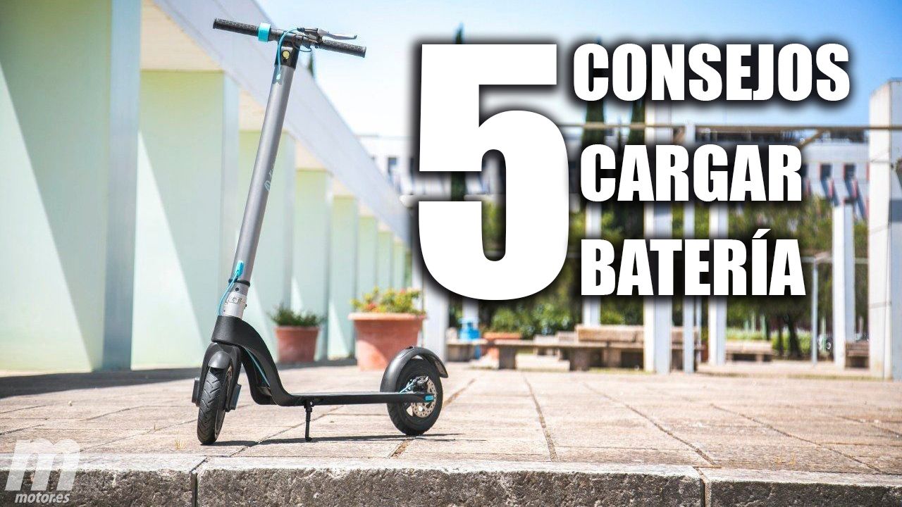 Cómo cargar un patinete eléctrico para alargar la vida útil de la batería