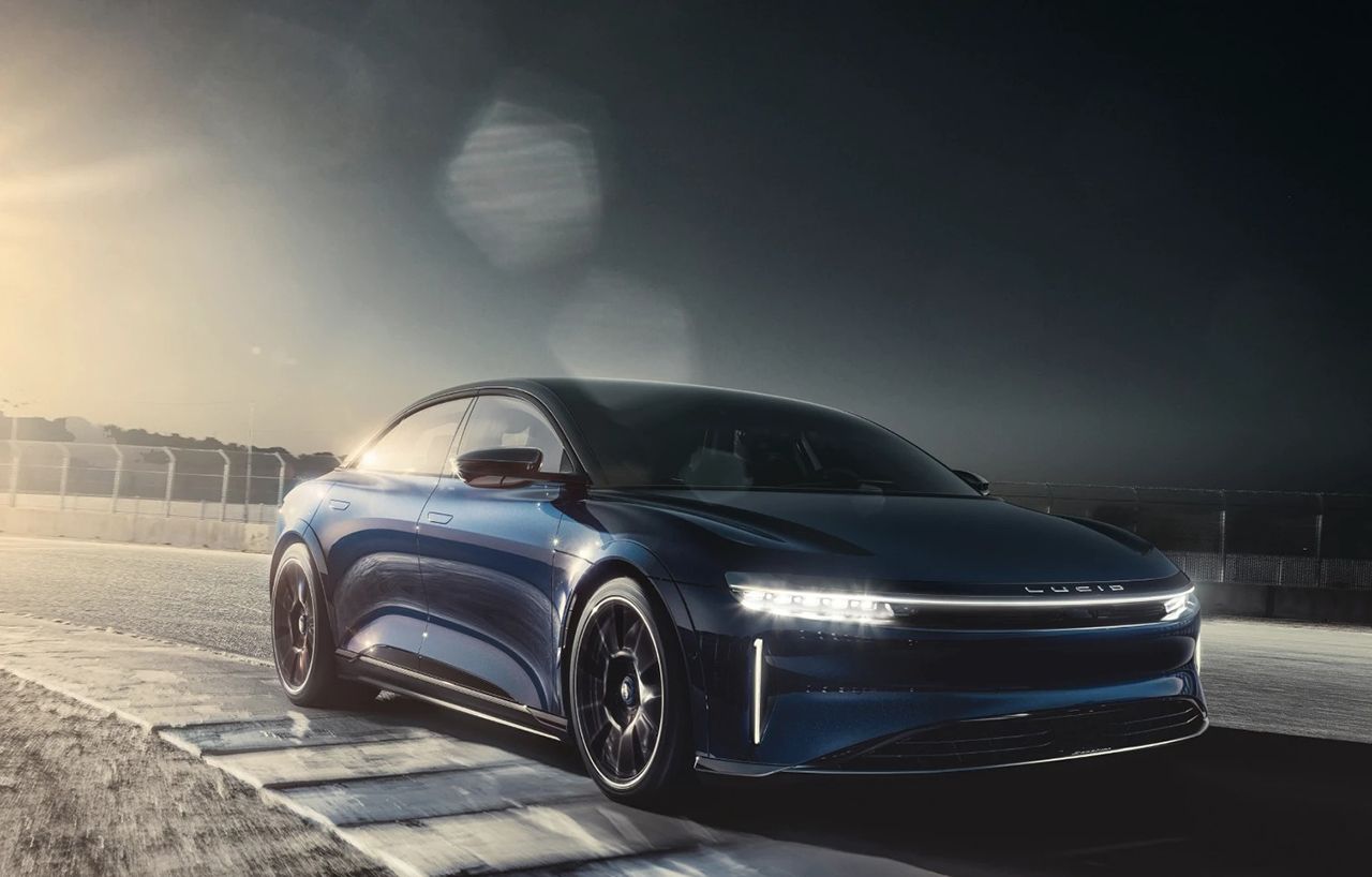 Lucid Air Sapphire, una berlina eléctrica a la caza del Tesla Model S Plaid