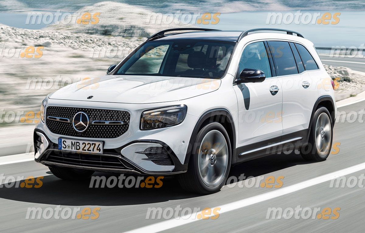 Adelanto del Mercedes GLB Facelift, las novedades que llegan al SUV compacto en 2023