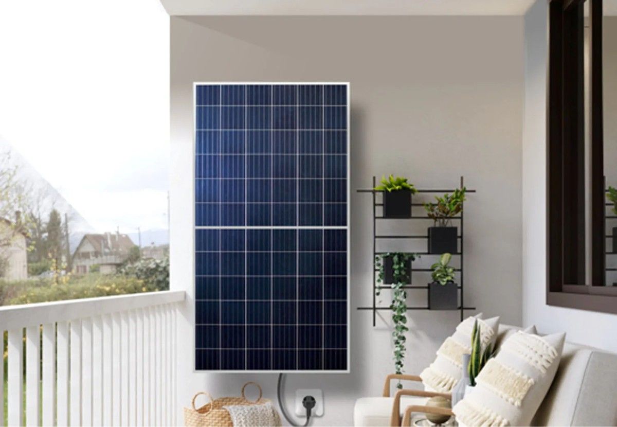 Ahora puedes comprar este panel solar de 410W; simplemente enchufar y listo