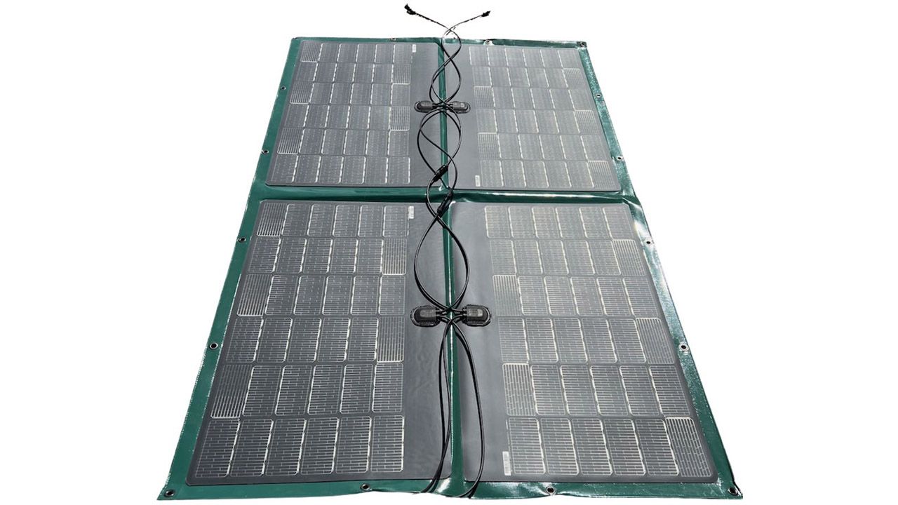 Paneles solares ultraligeros SunTarp