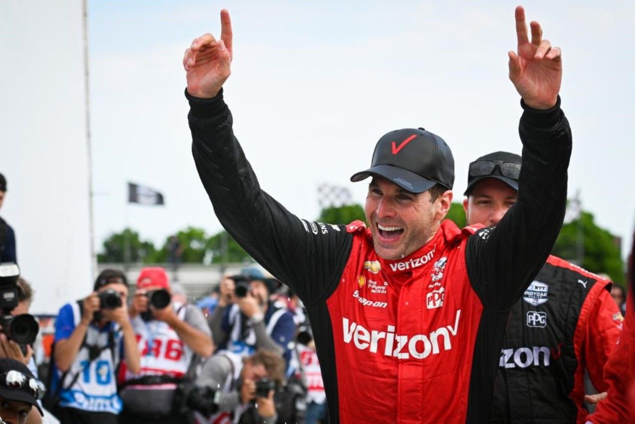 Will Power iguala en Gateway las 67 poles de Mario Andretti: quinto Álex Palou