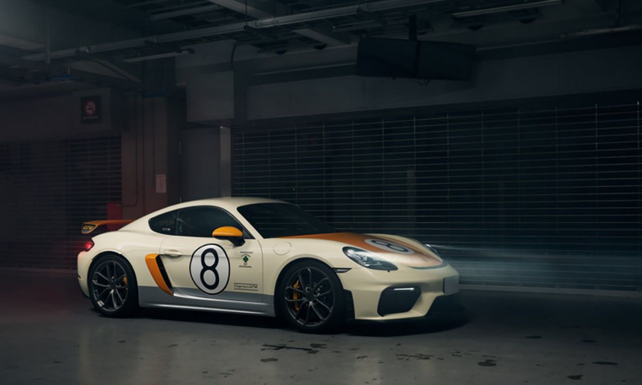 El Porsche 718 Cayman GT4 se convierte en un one-off para rendir tributo al 906