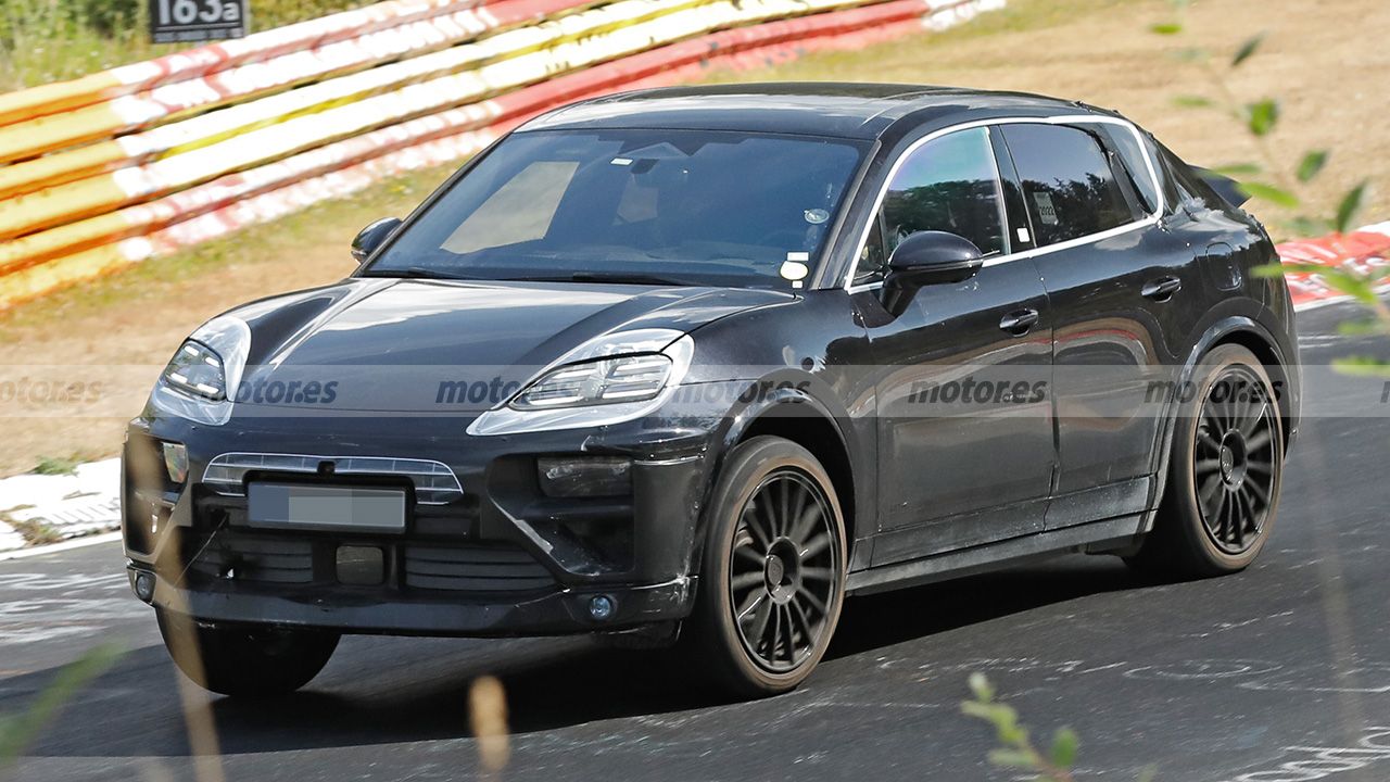 El esperado Porsche Macan 100% eléctrico se enfrenta al trazado de Nürburgring