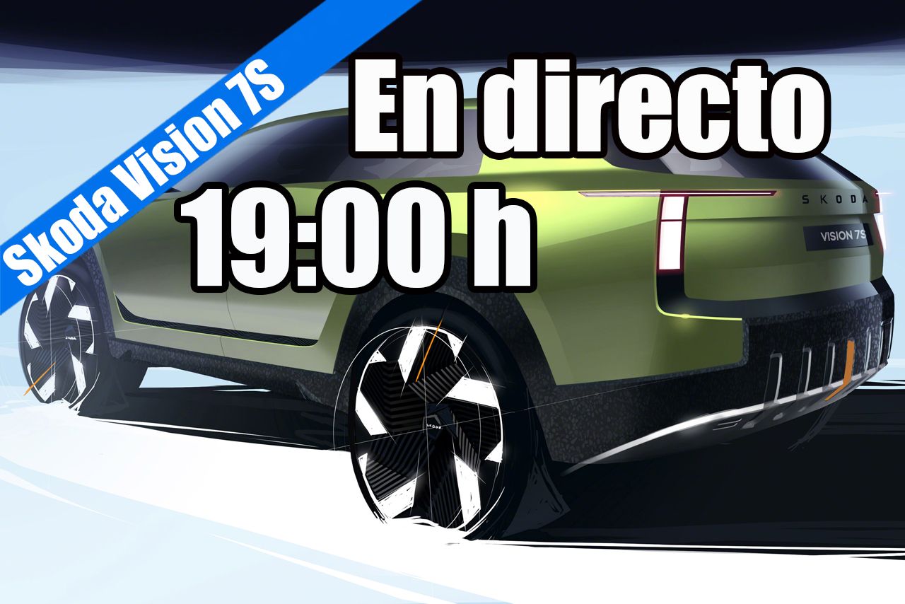 Sigue en directo la presentación del Skoda Vision 7S Concept