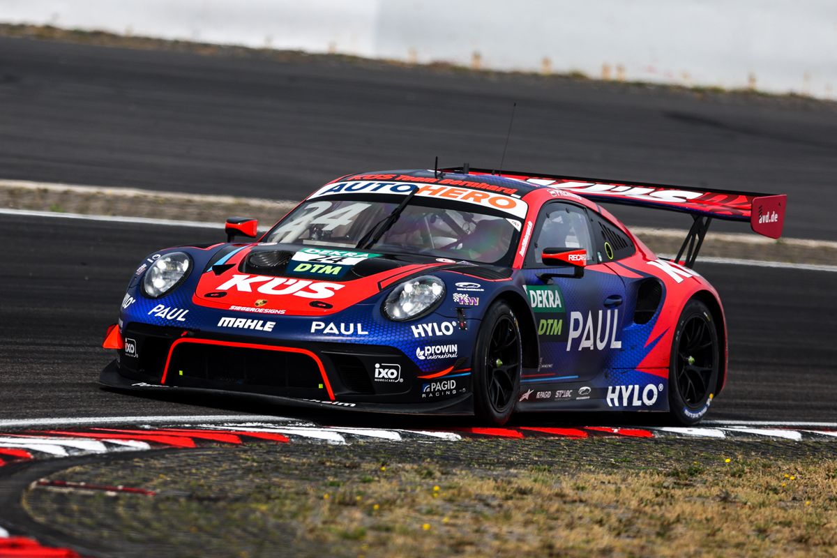 Sheldon Van der Linde logra la única pole del DTM disputada en Nürburgring