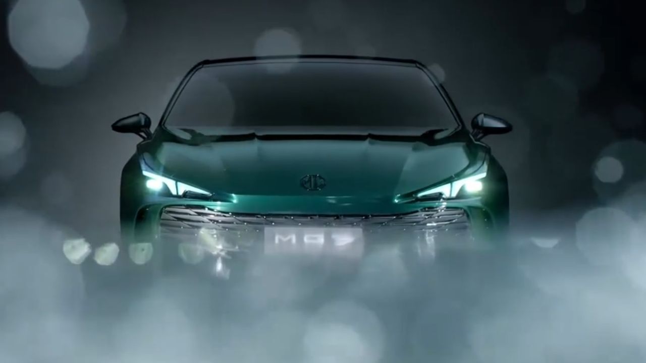 Una filtración revela el nuevo MG7, una berlina deportiva de lujo para China