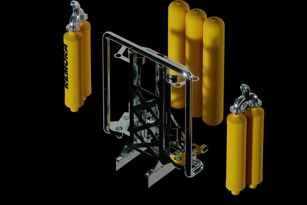 Tecnología Remora para capturar el dióxido de carbono de los camiones diésel