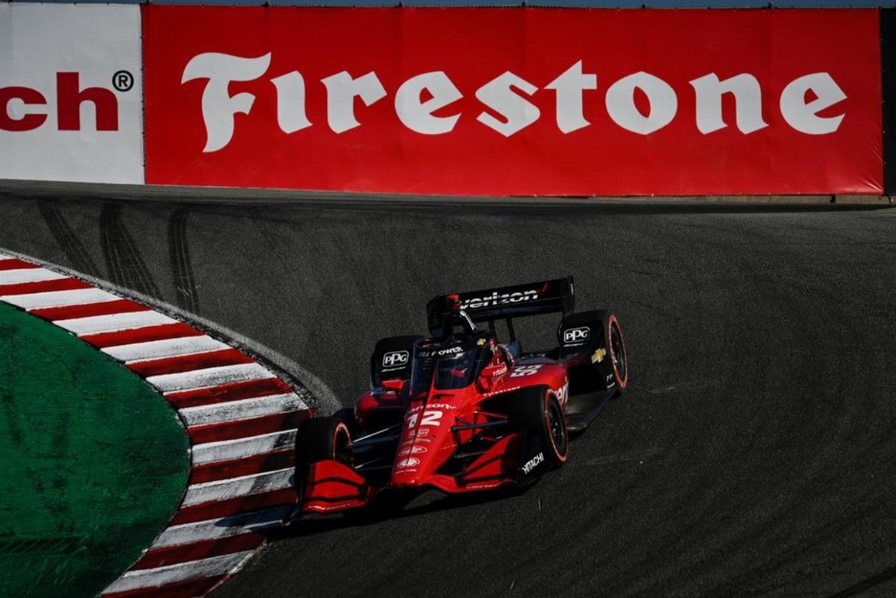 Decisiva pole del líder Will Power en Laguna Seca ante el sorprendente rookie Callum Ilott