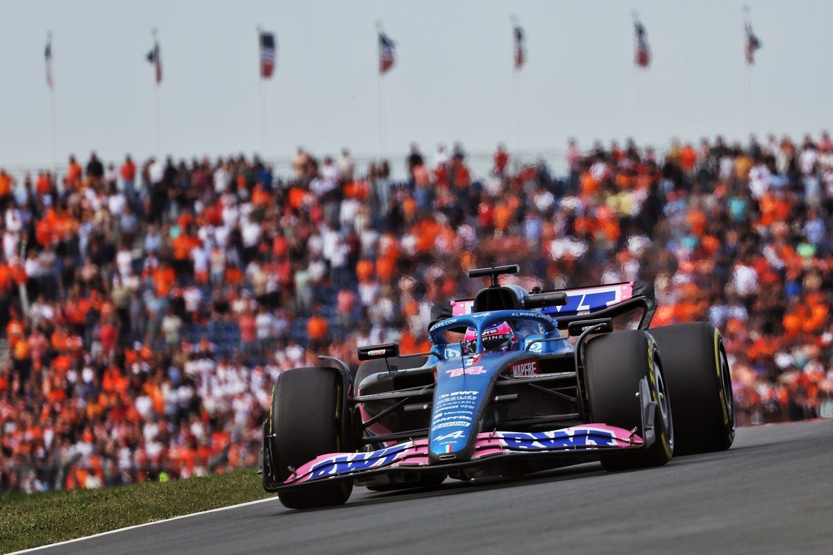 Fernando Alonso, en racha y con ganas en Zandvoort: «Contentos con nuestro progreso»