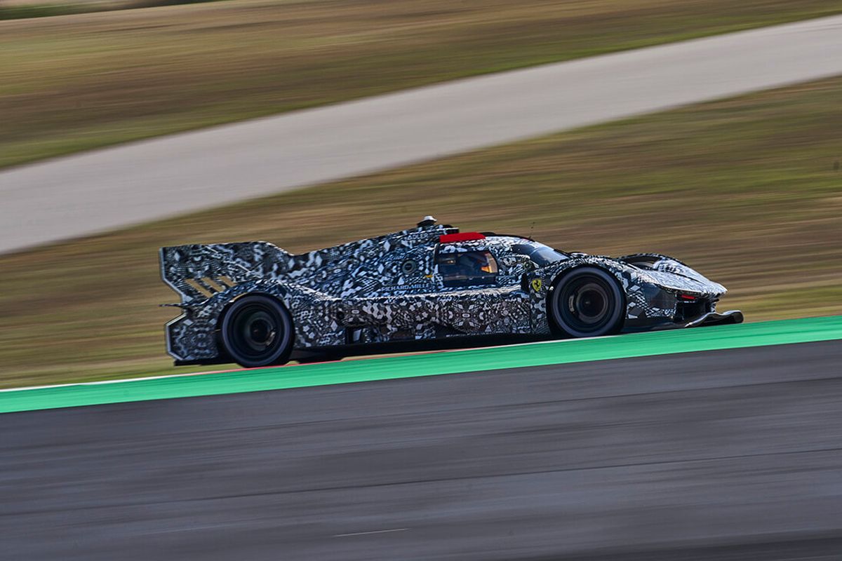 Ferrari completa una nueva sesión de pruebas con su LMH en Portimao