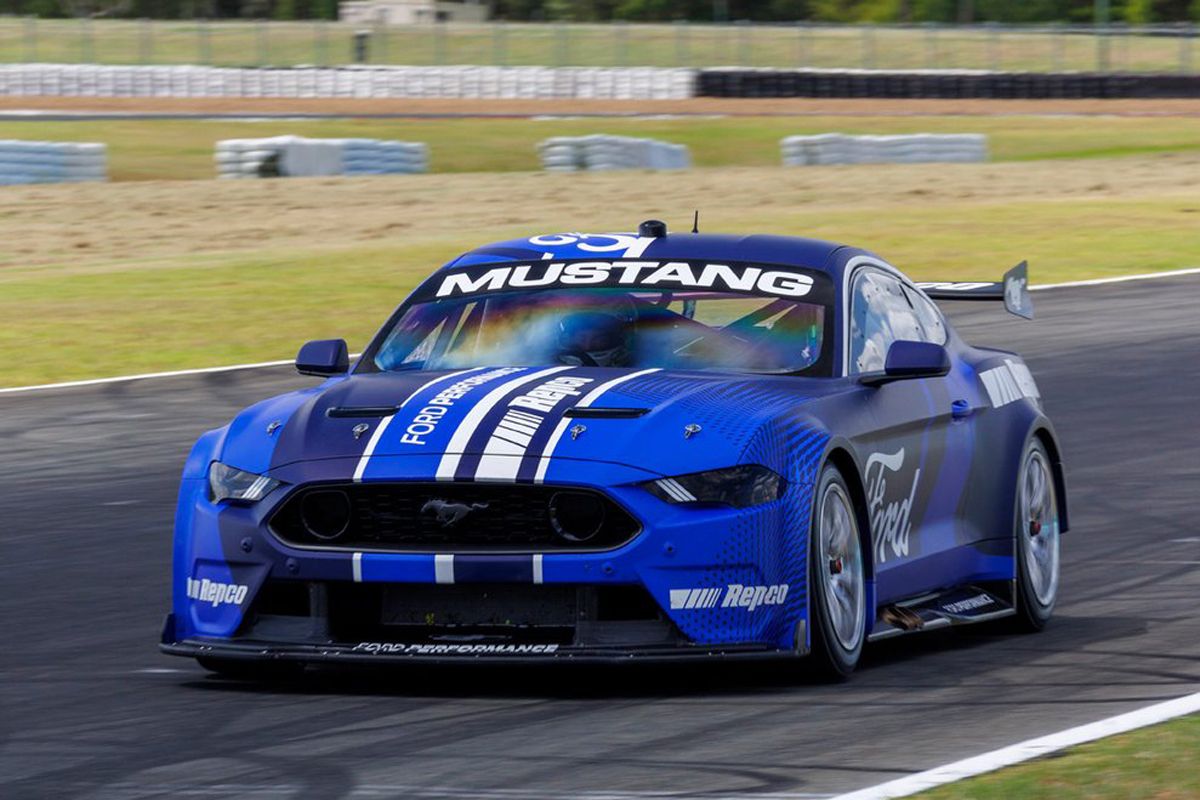 El Ford Mustang GT3 sigue oculto, pero ya hace ruido: ¡Y suena que atruena!