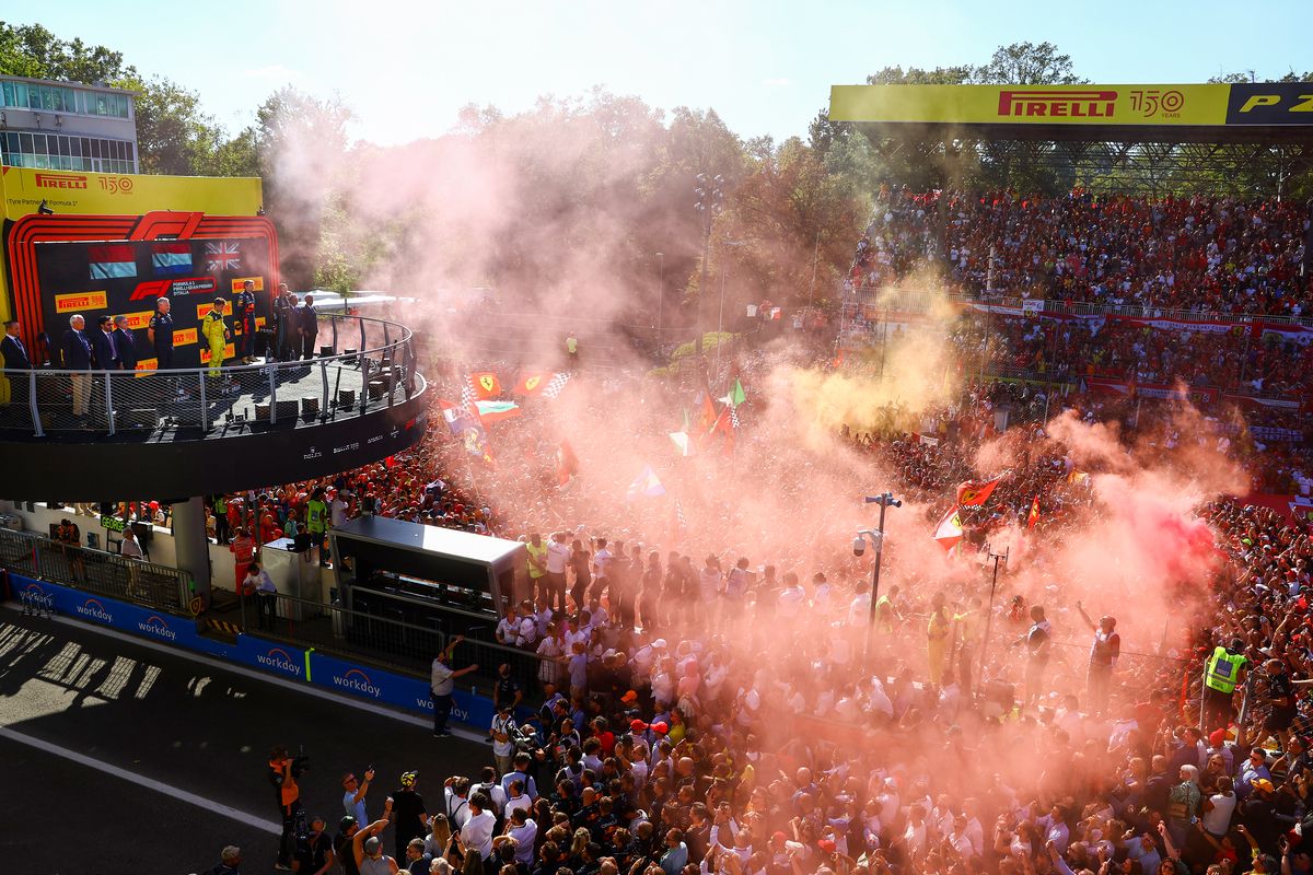 Las fotos del GP de Italia de F1