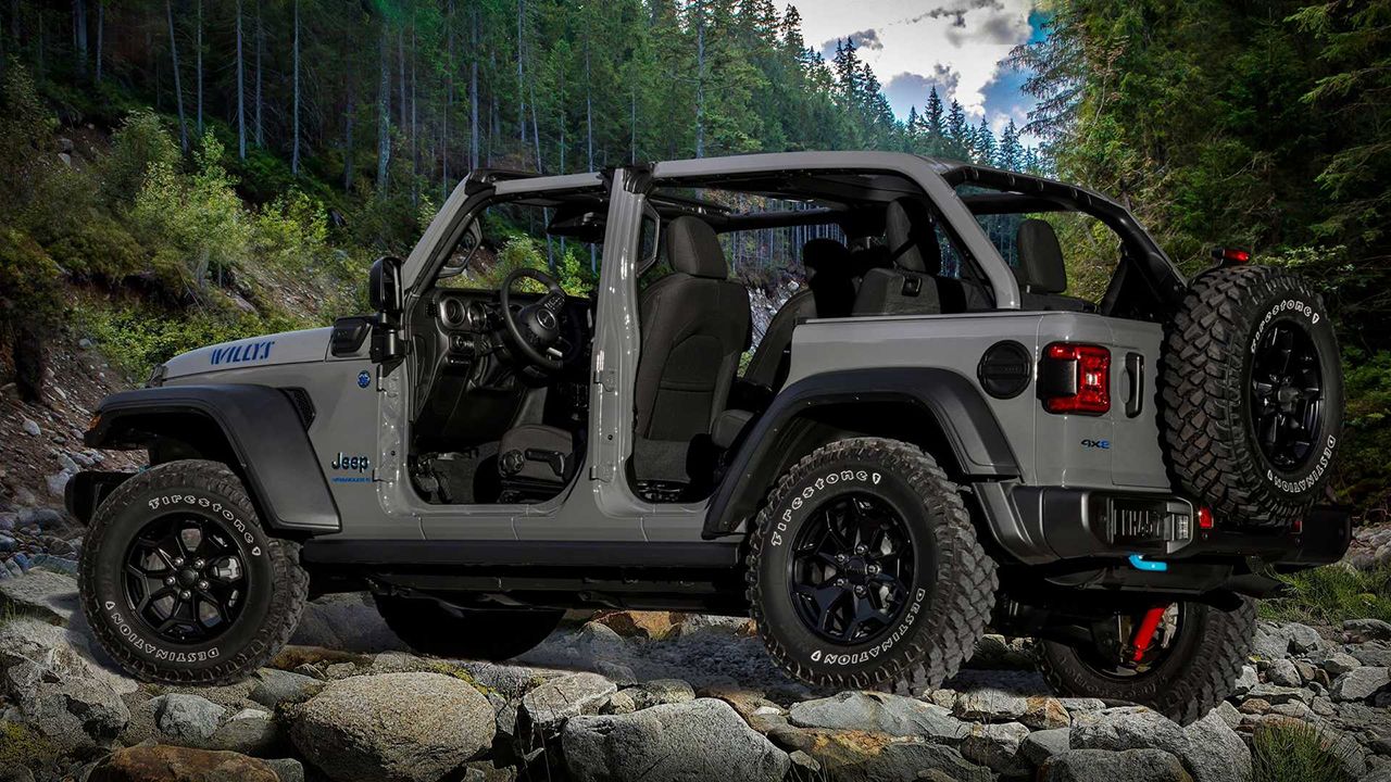 Jeep Wrangler Willys 4xe - posterior