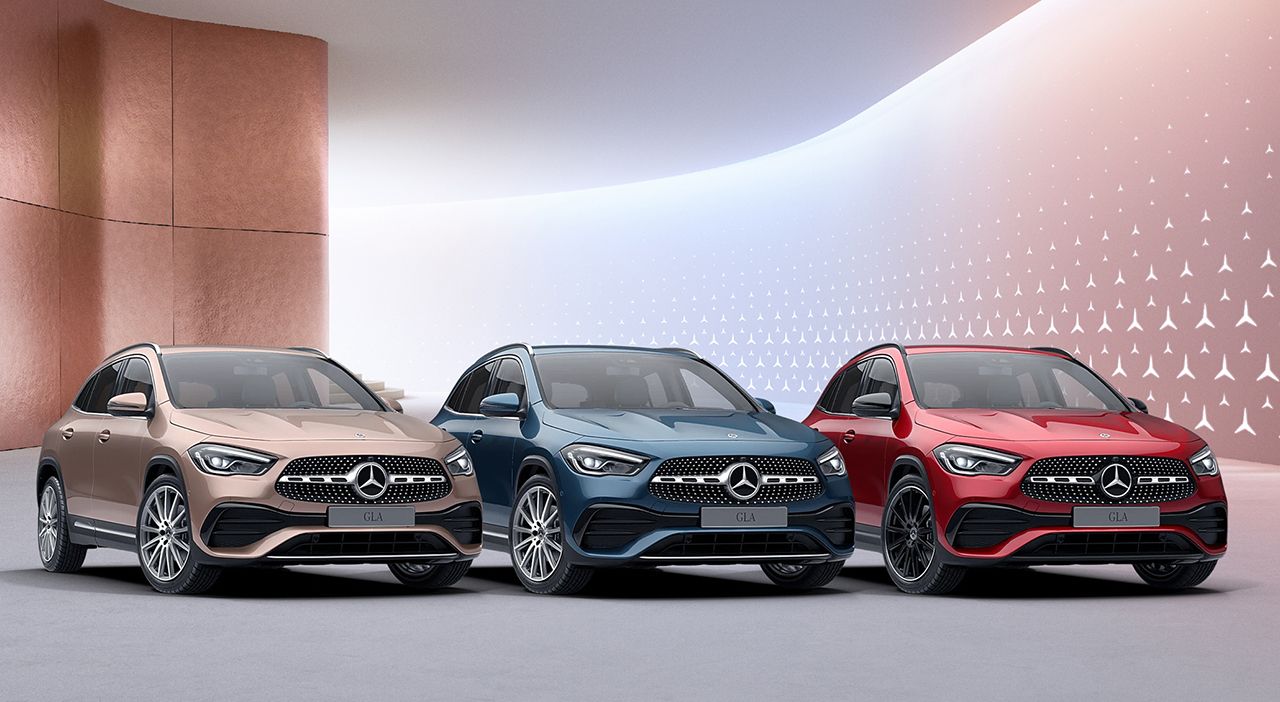 Mercedes GLA Color Collection, una edición especial más lujosa y deportiva