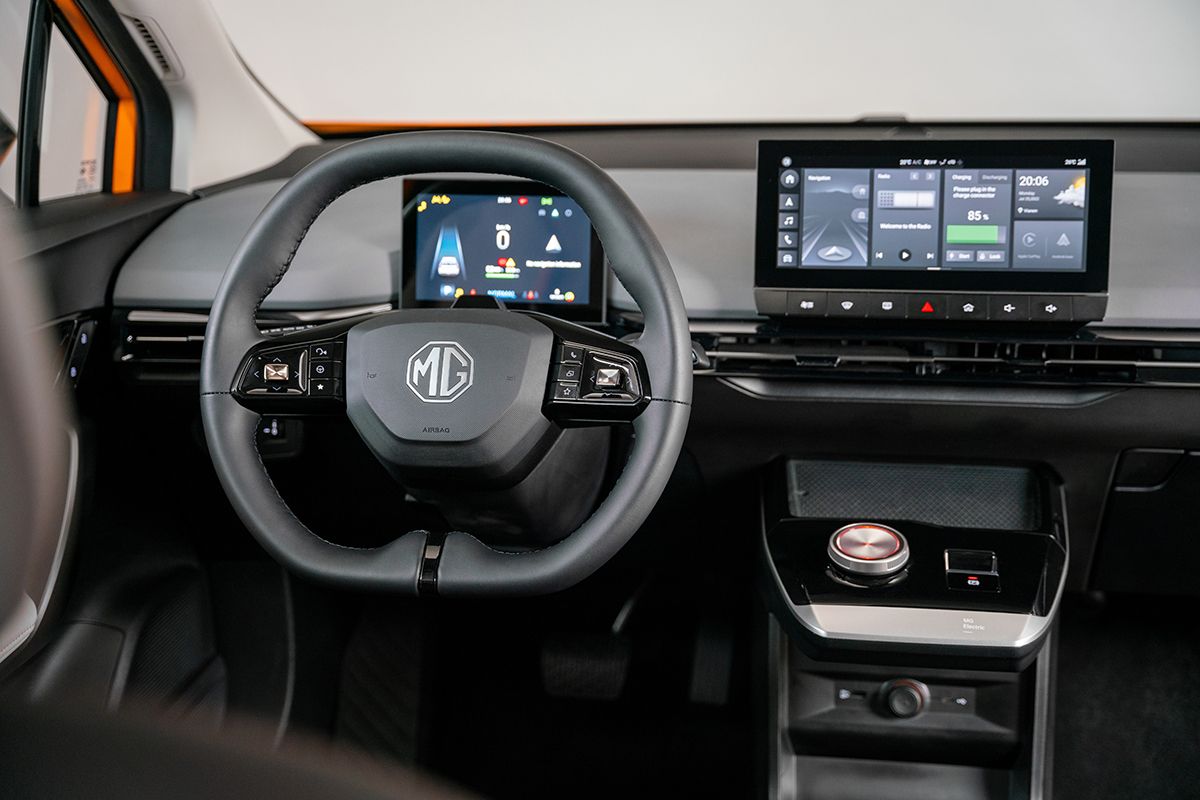 MG4 Electric - interior