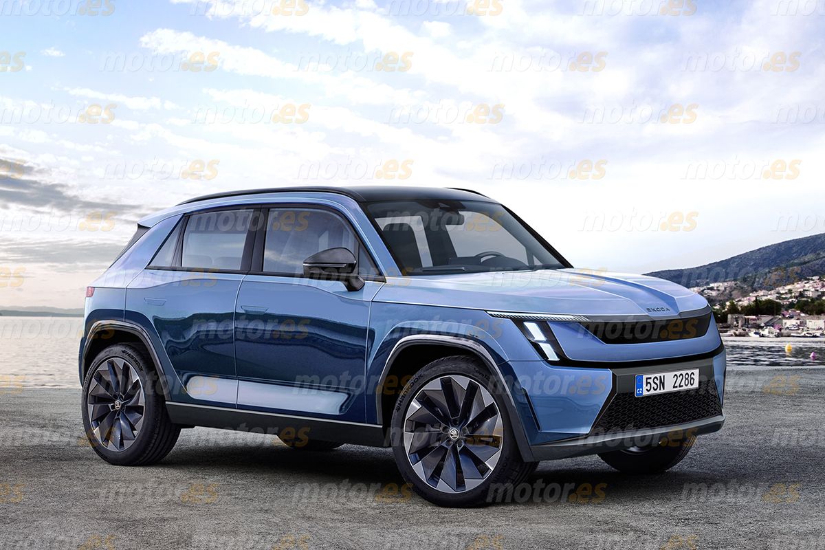 Adelanto del Skoda Elroq, así será el nuevo SUV eléctrico que sustituirá al Fabia