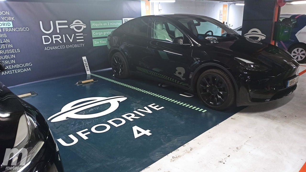 UFODrive llega a España. Prometen el alquiler más fácil y cómodo de coches eléctricos