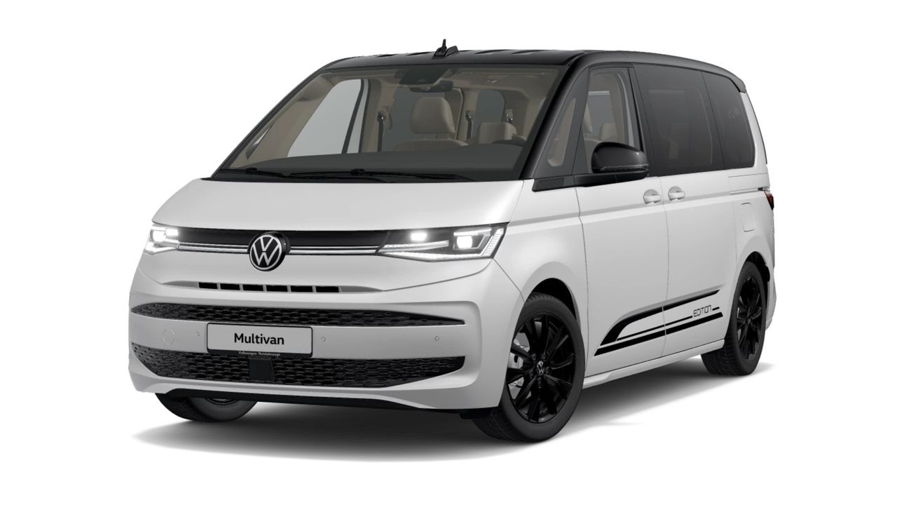 El Volkswagen Multivan Edition estrena acabado y una imagen más deportiva