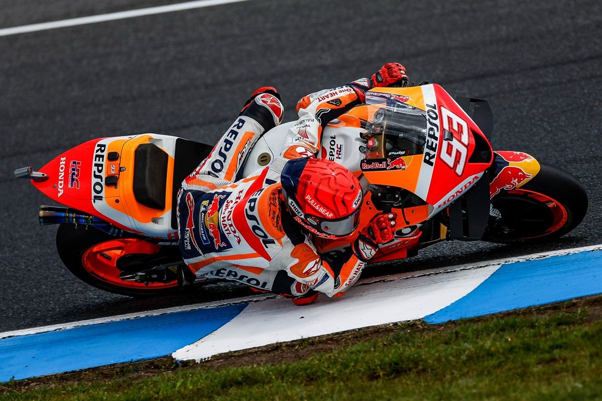 Álex Rins gana, Marc Márquez brilla y Pecco Bagnaia voltea MotoGP en Australia