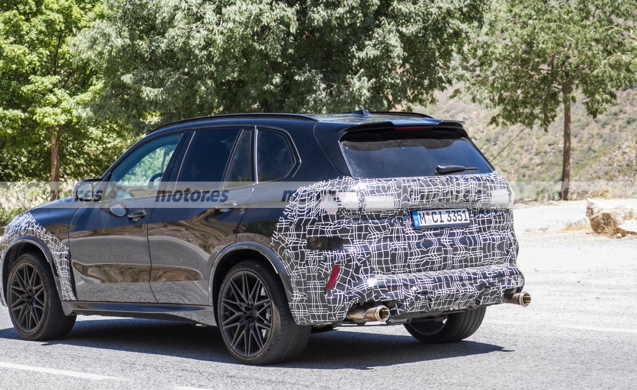 Fotos espía BMW X5 M Facelift 2023