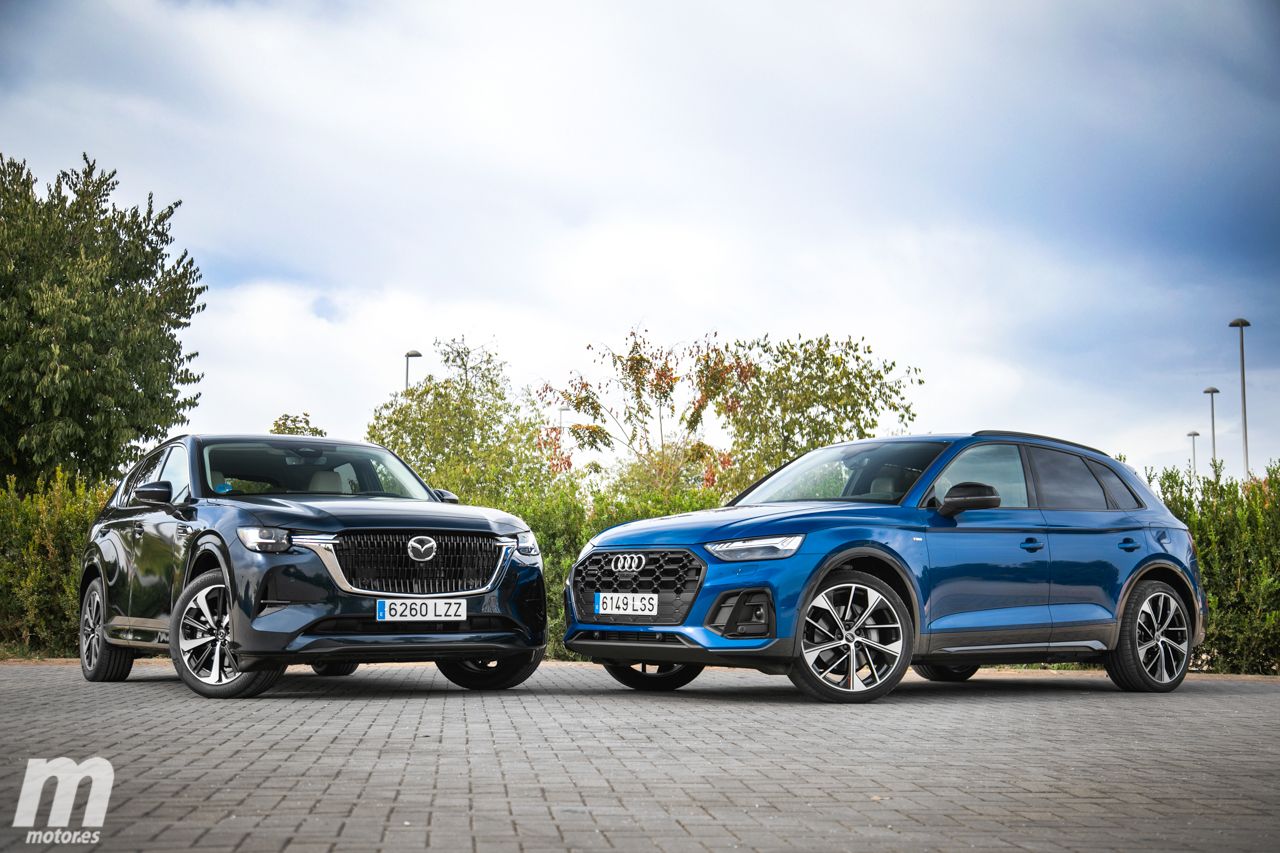 Comparativa Mazda CX-60 vs Audi Q5, ¿los japoneses ya son premium? (Con vídeo)