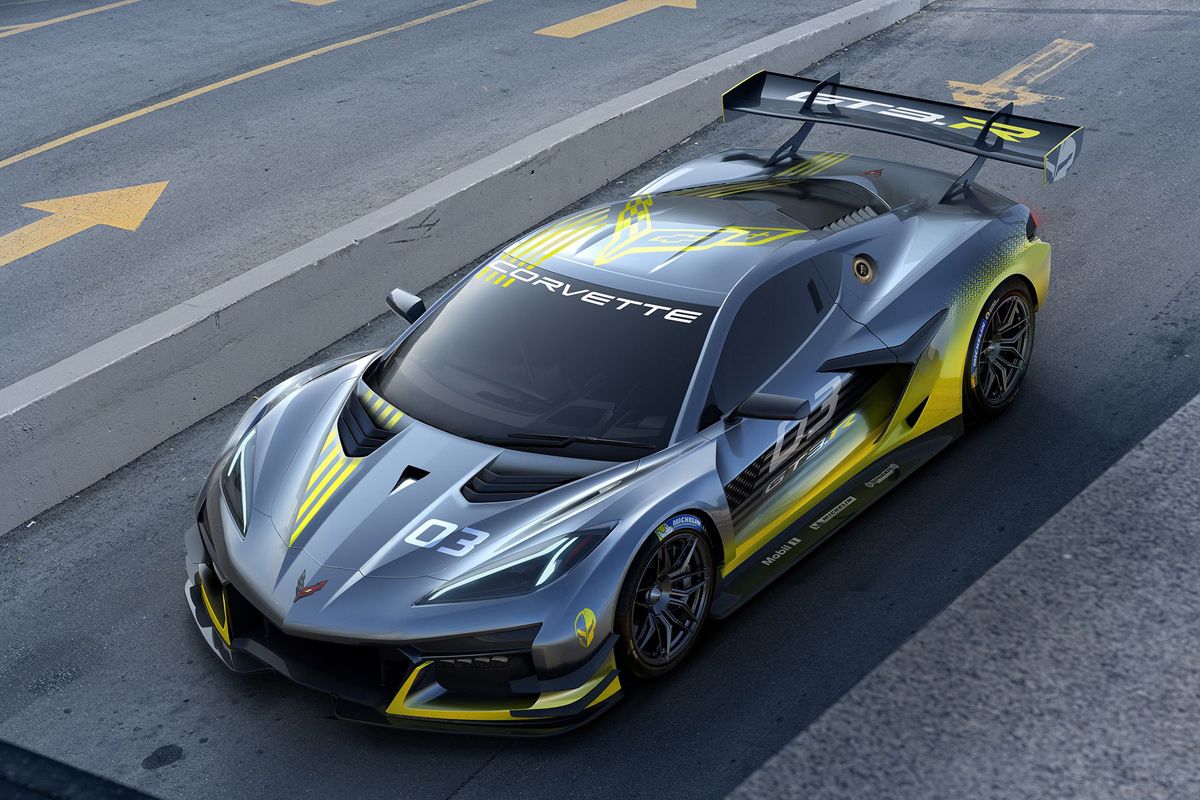 El Corvette Z06 GT3.R debuta en pista con un pequeño shakedown en Milford