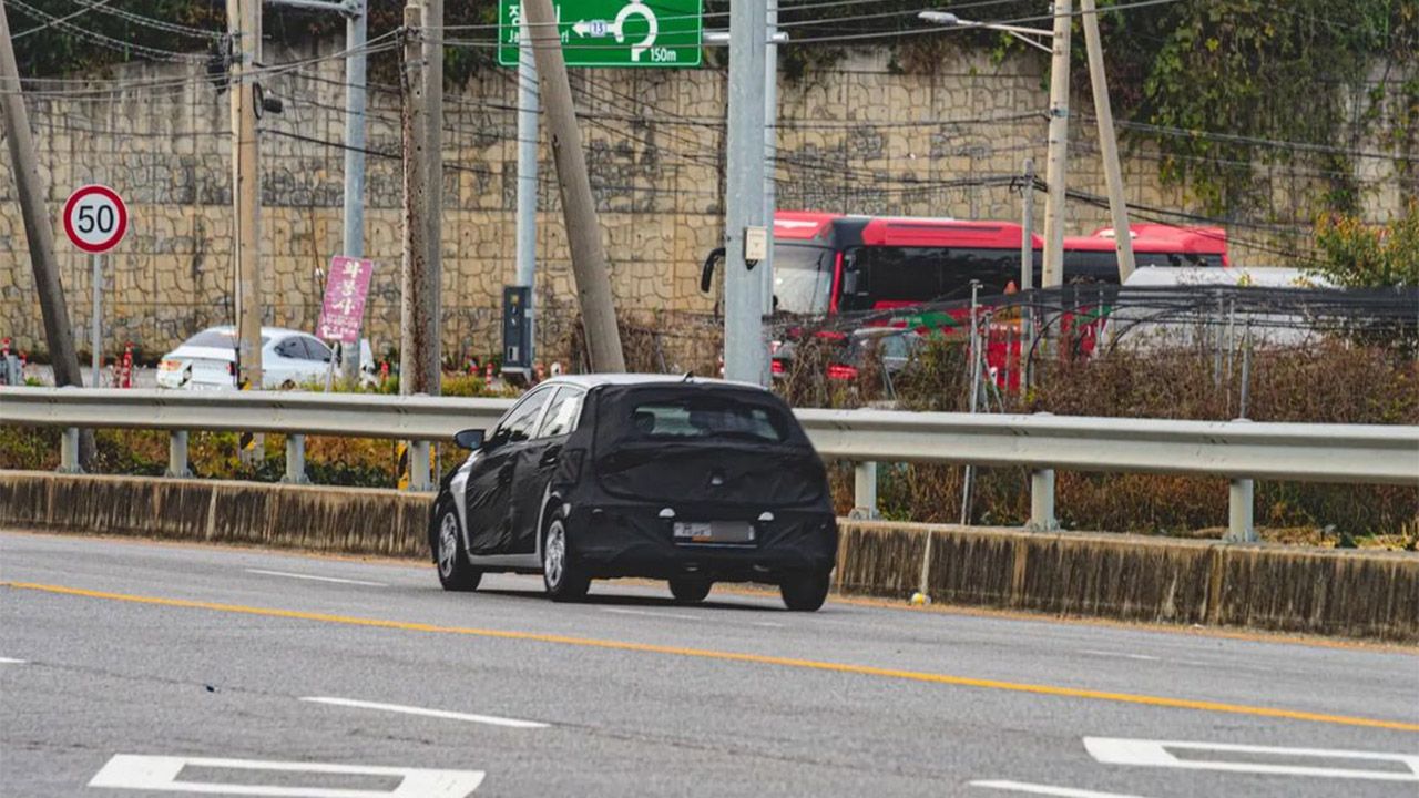 Hyundai i20 2024 - foto espía