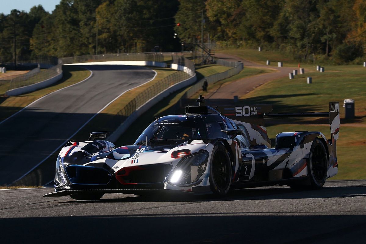 El LMDh de BMW da pasos hacia delante en el test conjunto de Road Atlanta