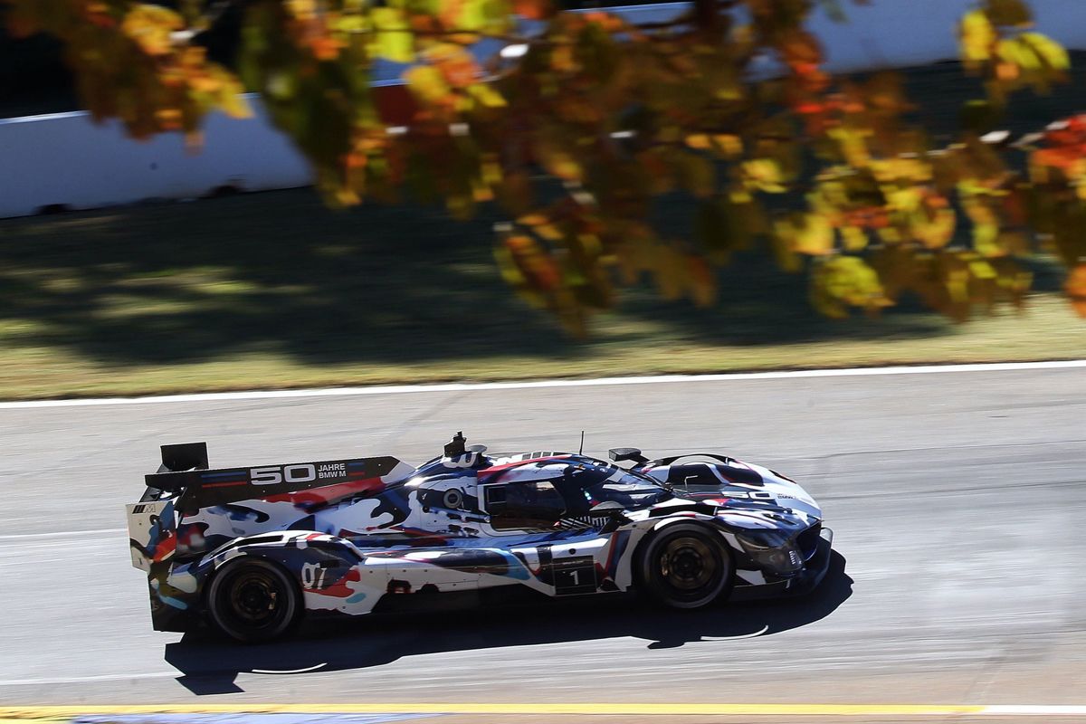 El LMDh de BMW da pasos hacia delante en el test conjunto de Road Atlanta