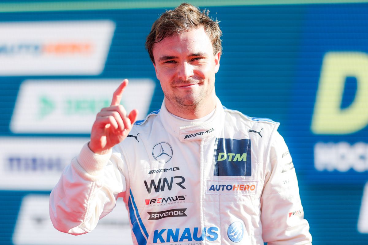 Lucas Auer da el primer golpe en la lucha por el DTM con su pole en Hockenheim