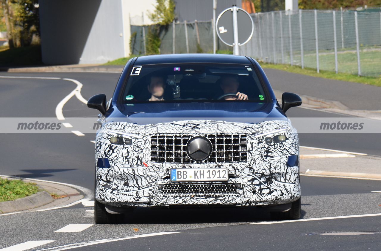 El nuevo Mercedes-AMG GLC 63 Coupé muestra detalles en un acercamiento a Nürburgring