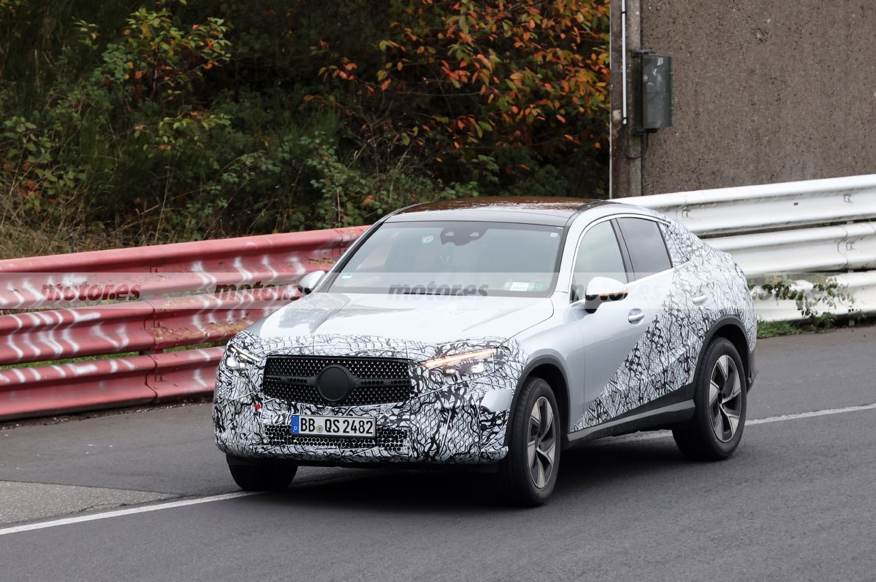 El nuevo Mercedes GLC Coupé ya ha sido cazado en nuevas pruebas en Nürburgring