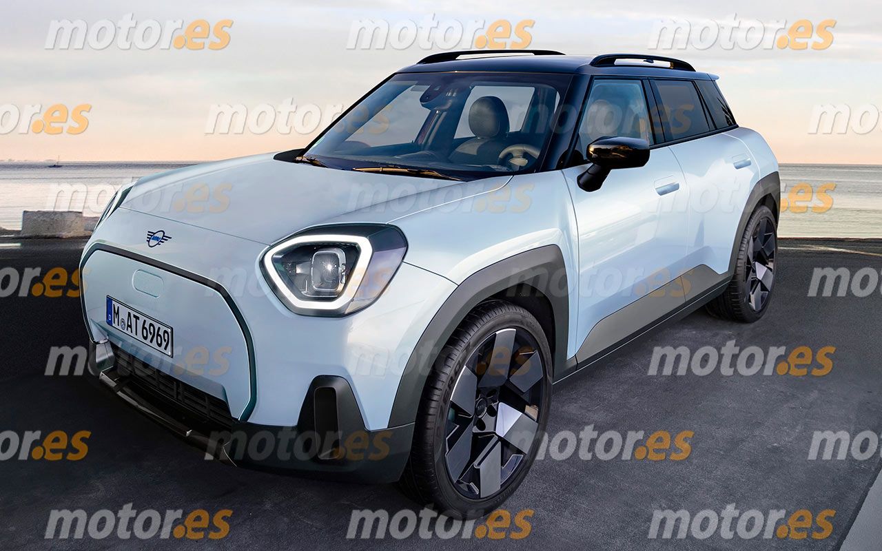 Adelanto del nuevo MINI Aceman, el práctico crossover eléctrico llegará en 2024