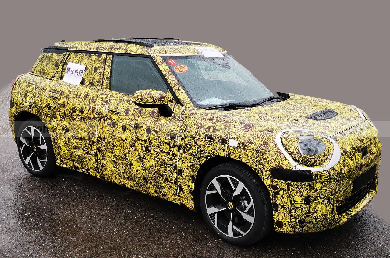 El nuevo MINI Aceman es sorprendido en sus primeras fotos espía