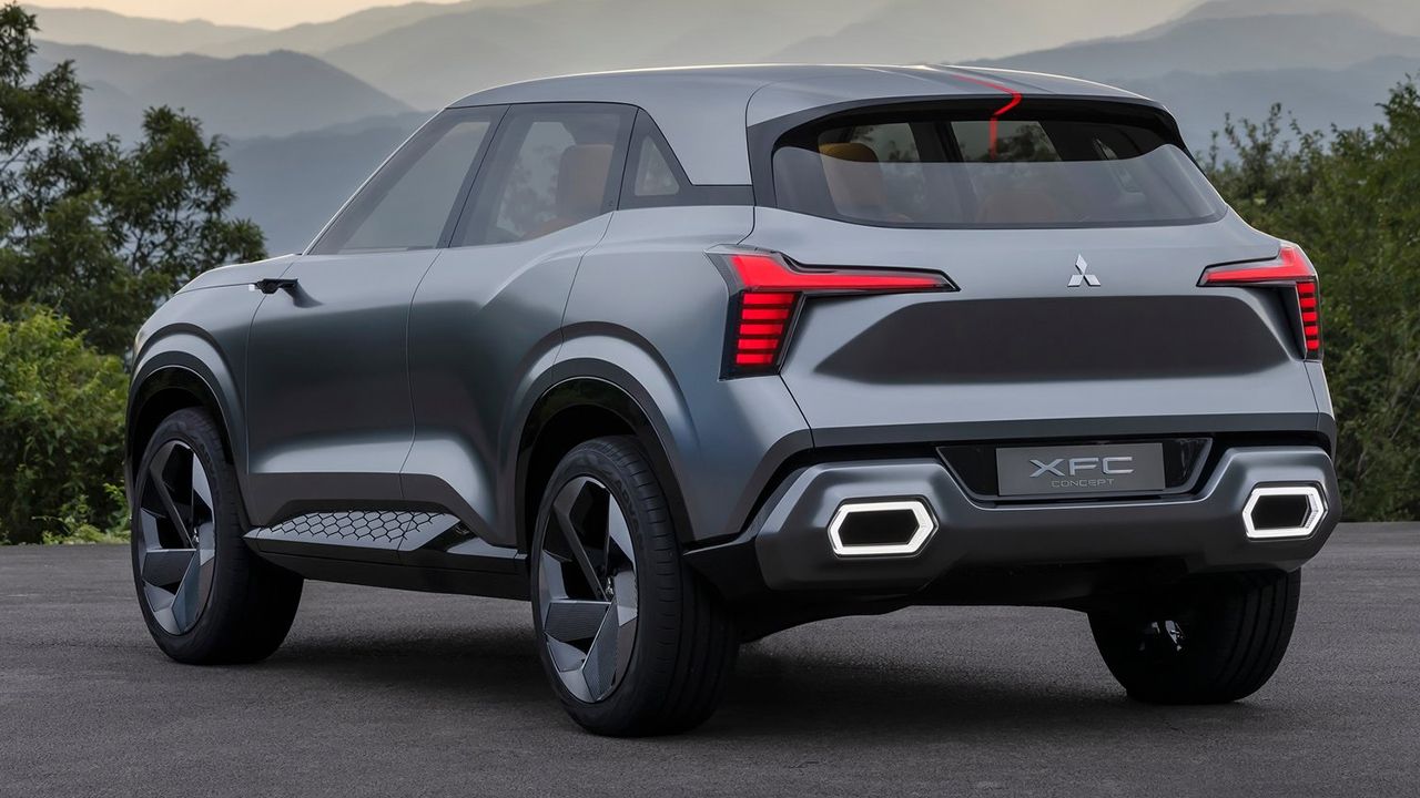 Mitsubishi XFC Concept - posterior