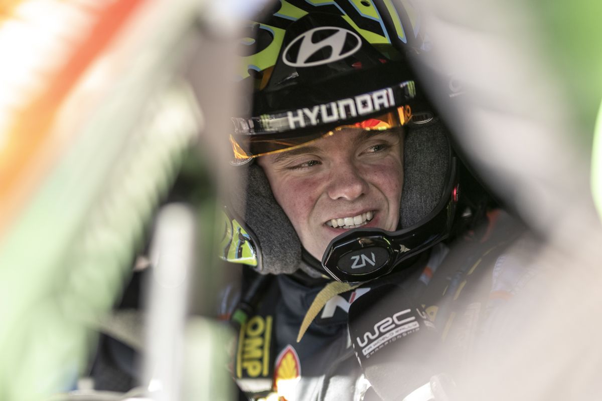 Oliver Solberg abre las puertas a la vía M-Sport: «Es una opción muy interesante»