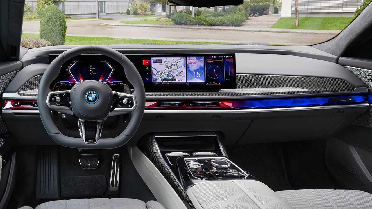 BMW Serie 7 2023 - interior