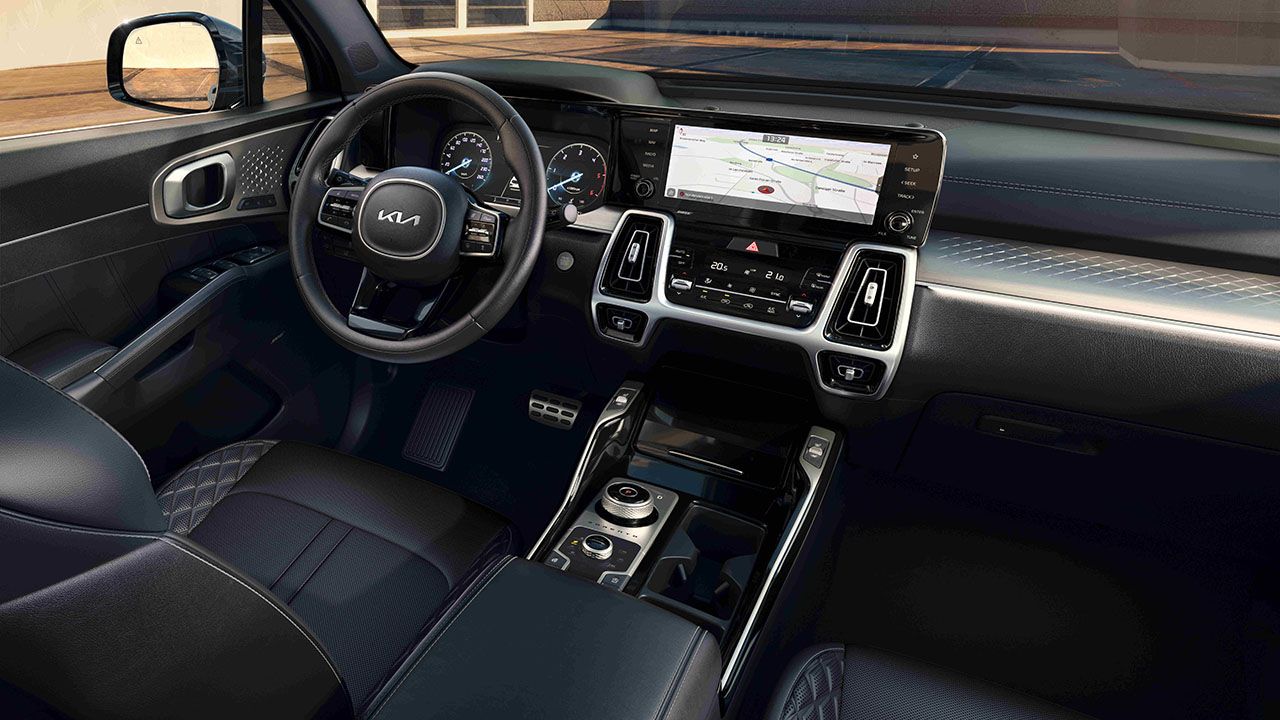 KIA Sorento Black Edition - interior