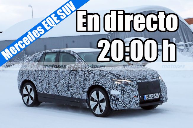 Sigue en directo la presentación del nuevo Mercedes EQE SUV