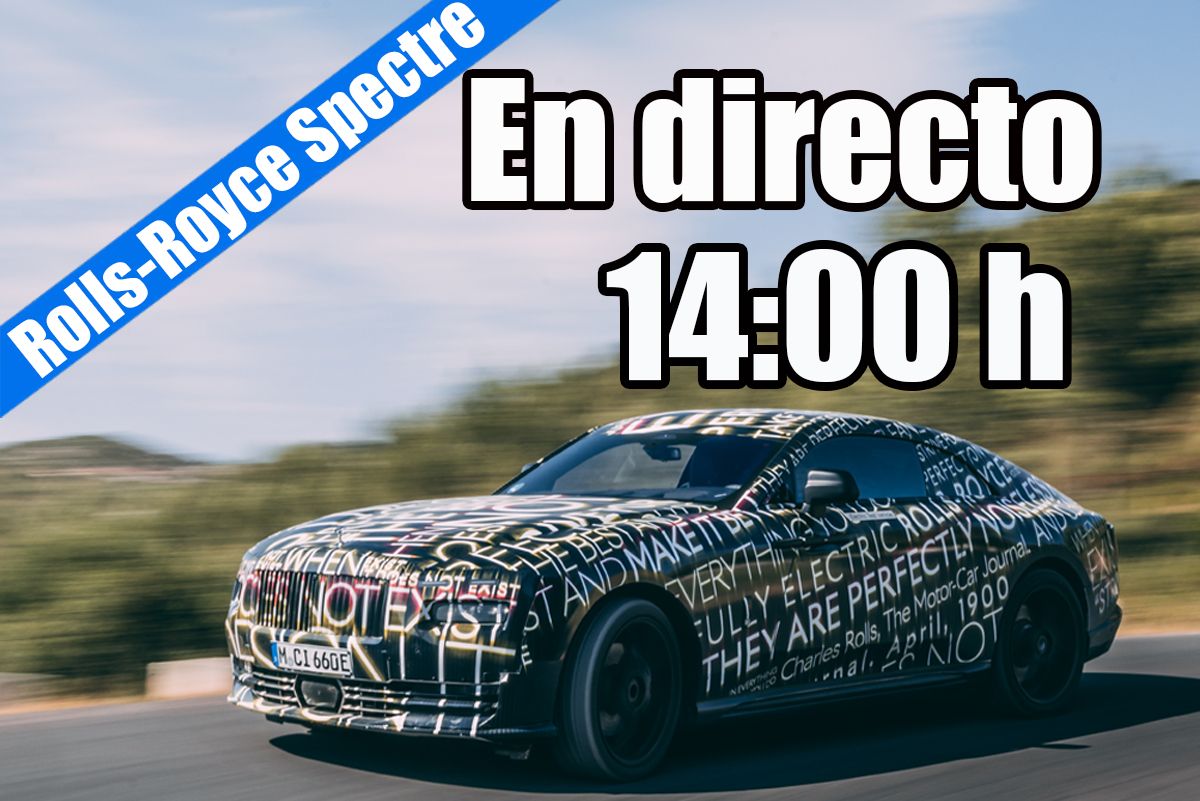 Sigue en directo la presentación del nuevo Rolls-Royce Spectre