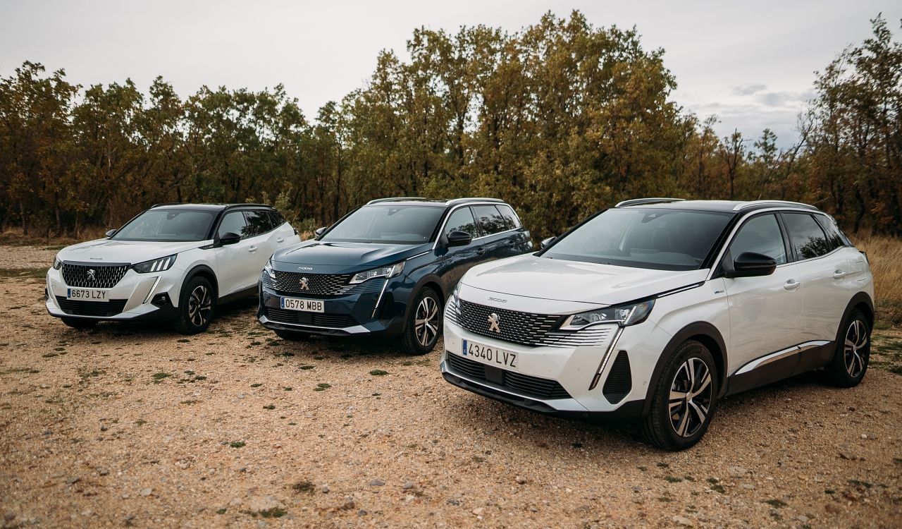 Probamos toda la gama SUV de Peugeot, una familia de éxito