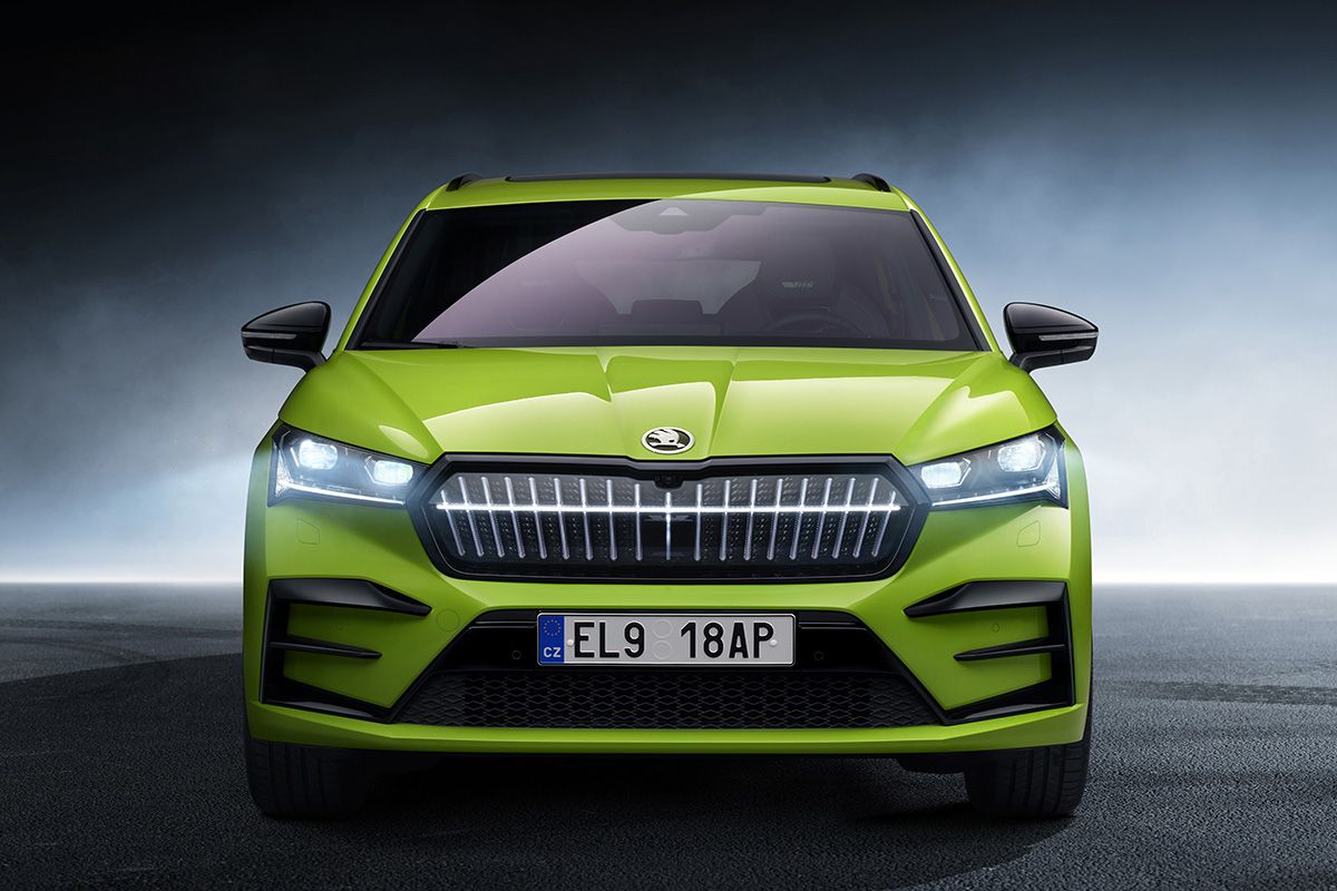 Nuevo Skoda Enyaq RS iV, el SUV 100% eléctrico de la marca checa estrena versión deportiva