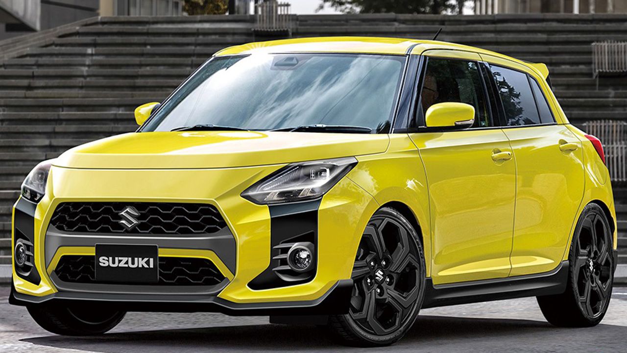 Suzuki Swift Sport 2024 - recreación