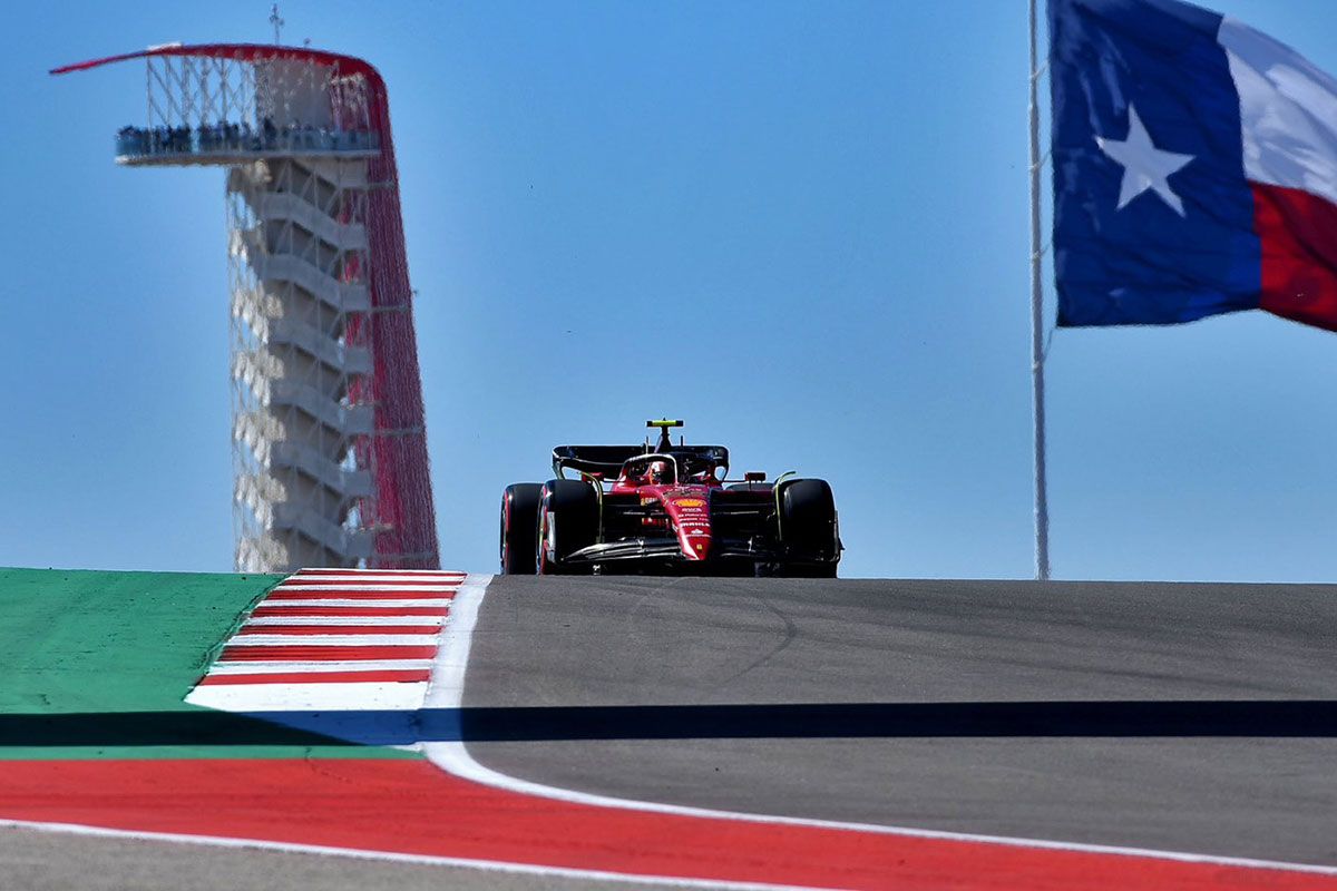 Sainz se destaca en los primeros libres de Austin y Palou deja buenas sensaciones