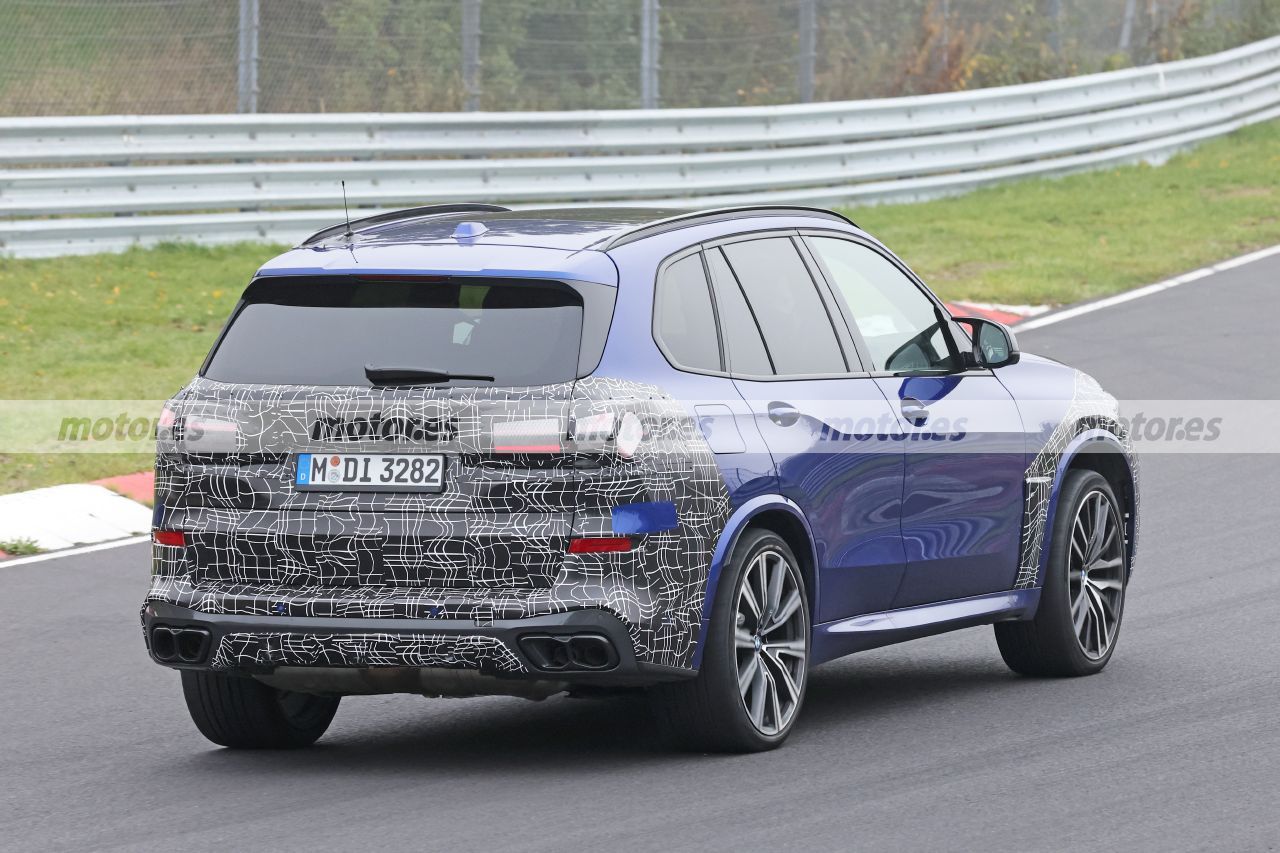 Fotos espía BMW X5 M60i 2023 Nürburgring