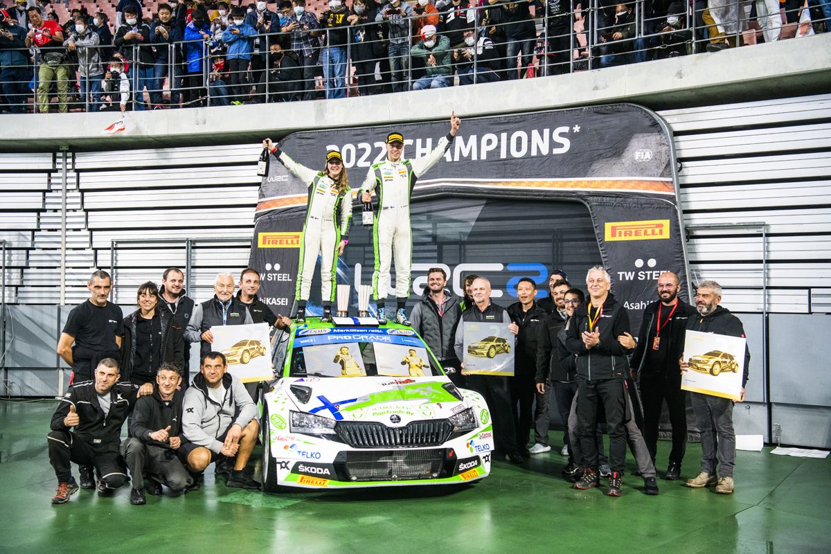 Estos son todos los campeones del WRC 2022