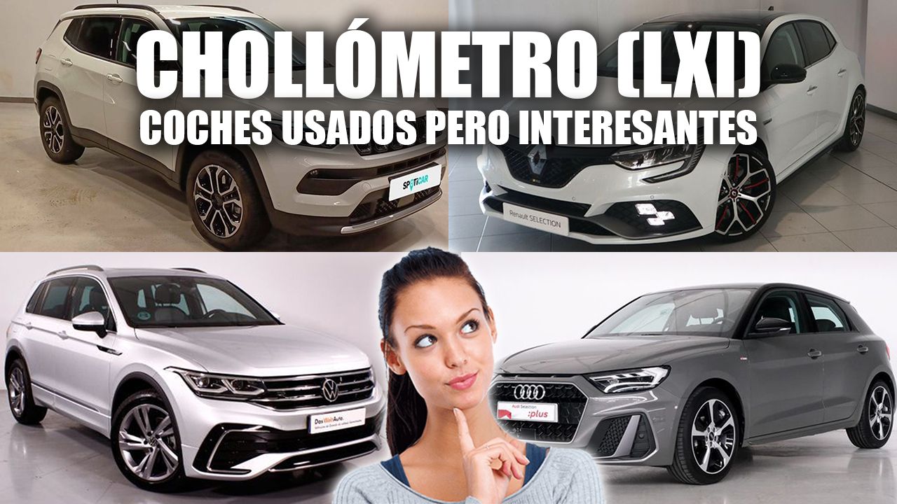 Coches usados que son un chollo (LXI): Jeep Compass, VW Tiguan, Peugeot e-208 y mucho más